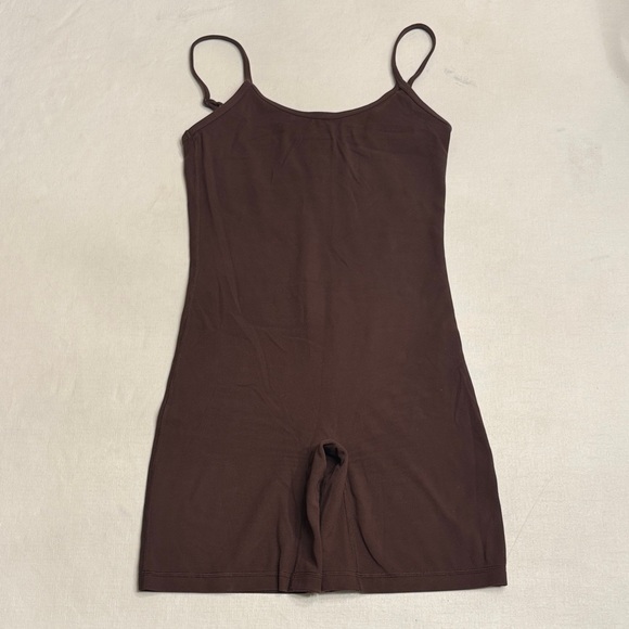 TNAction Brown Short Athletic Romper - Picture 1 of 5
